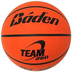  Baden Team 260 Official 29.5 Inch Deluxe Rubber Basketball 