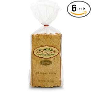 La Panzanella Whole Wheat Croccantini, 8 Ounce Bags (Pack of 6)