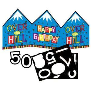  Over the Hill Table Centerpieces   Birthday Decorations 