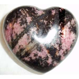   Rhodonite Heart   Love Heart Healing Crystal Energy 
