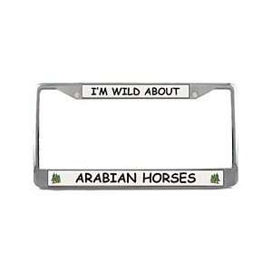  Arabian Horse License Plate Frame
