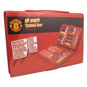 Manchester United 68pc Fc Football Travel Stationery Bag Official 