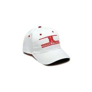   Cornhuskers White College Bar Cap By The Game