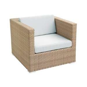  Nuevo Cubit Wicker Cushion Arm Patio Lounge Chair Patio 