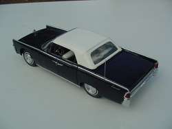   1961 LINCOLN CONTINENTAL   CONVERTIBLE BLACK, SUICIDE DOORS  