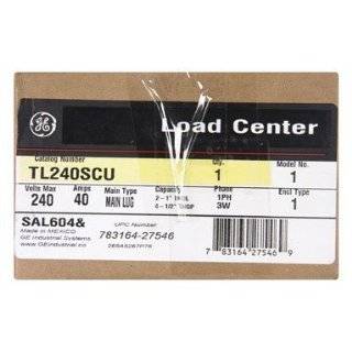 Industrial Systems TL240SCUP 40 Amp Indoor Main Lug Load Center