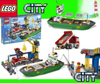 NEU LEGO CITY HAFEN 4644 Strandpromenade + 4645 Cargo Hafen 