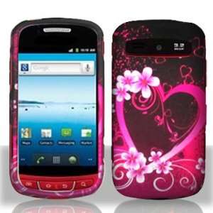  Samsung R720 Admire Purple Love Case Cover Protector + LCD 