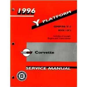  1996 CORVETTE Shop Service Repair Manual Book Automotive