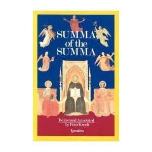  A Summa of the Summa [Paperback]  N/A  Books