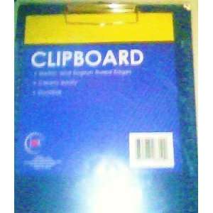   Clipboard with Metric and English Ruled Edges [Blue]
