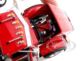   Peterbilt 367 With Bottom Dump Trailer Red die cast car by First Gear