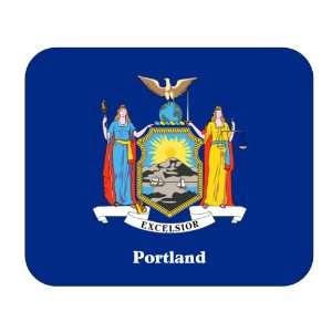    US State Flag   Portland, New York (NY) Mouse Pad 
