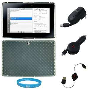  Multi touch 7 inch LCD Display Screen + Black Retractable Travel 