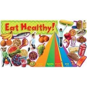   Nutrition with Food Pyramid Mini Bulletin Board
