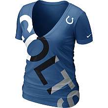 Nike Indianapolis Colts Womens Off Kilter Tri blend T Shirt    