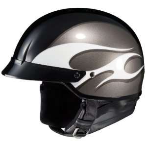  HJC Helmets CS 2N Heat MC5 Half Helmet   Color  black 