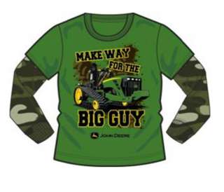   Toddler Green John Deere Make Way For the Big Guy L/S T Shirt 2T 3T 4T