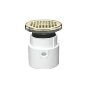  Oatey 72137 PVC General Purpose Drain with 6 Inch BR Grate 