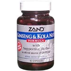  Ginseng/Kola Nut Form 60C 60 Capsules Health & Personal 