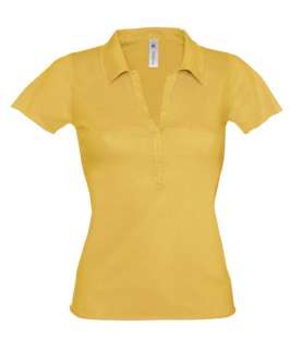 Damen Polo T Shirt Poloshirt Shirt XS S M L XL  