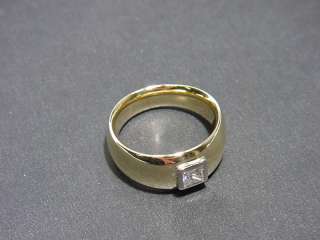 Wertvoller Diamant Ring Gold 750 mit 0.40 Carat Diamant  