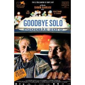  Goodbye Solo Poster French 27x40 Souleymane Sy Savane Red 