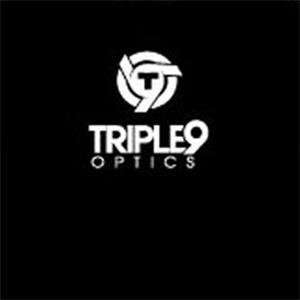  Triple 9 Optics Logo Long Sleeve T Shirt   Large/Black 