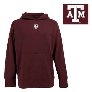 com Texas A&M Aggies Hooded Sweatshirt   NCAA Antigua Mens Signature 