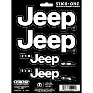  Its A Jeep Thing Self Adhesive Decals Automotive