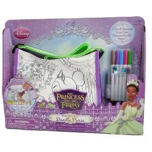 DISNEY The Princess and the Frog Color your Own Doodle Purse with 