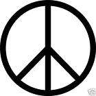 Aufkleber Frieden Peace Zeichen Auto Wände Folien