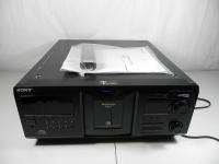 Sony 400 Disc Mega Storage CD Changer Player CDP CX455 With Remote 