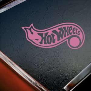  HOT WHEELS Pink Decal Truck Bumper Window Vinyl Pink 