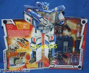 Transformers SOUNDWAVE w Laserbeak w Ravage Reissue New  