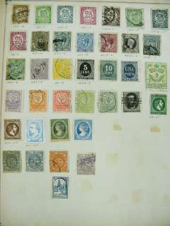 Spain Stamps Early Collection  