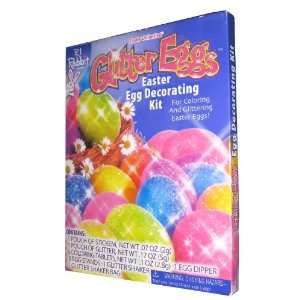  R. J. Rabbit Glitter Eggs Easter Egg Decorating Kit 