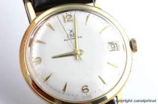 Ebel Armbanduhr 18 Karat 750 Gold Automatic Sammleruhr  