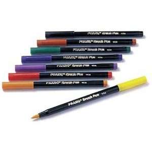  Prang Watercolor Brush Pens, 8/set #18008