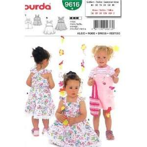  Burda Pattern #9616 Size 3m,6m,9m,12m,18m,2 Kitchen 