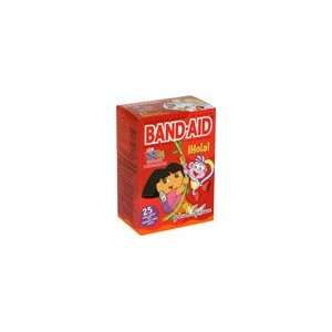 Band Aid Bandages Dora The Explorer Assorted Sizes, 25 count (Pack of 