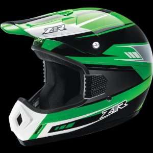  Z1R Roost Volt Helmet , Color Green, Size 2XL 0110 2617 Automotive