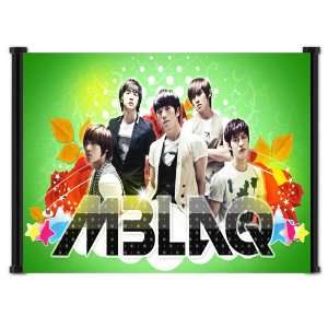  MBLAQ Kpop Fabric Wall Scroll Poster (25x16) Inches 