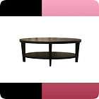 oval coffee table  