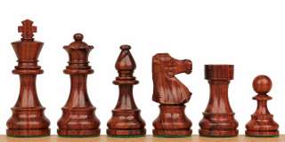 French Lardy Staunton Chess Set Rosewood 2.75 King  