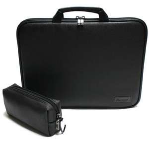   Laptop 15.6 Carry Case Sleeve Skin MemoryFoam Faux leather  