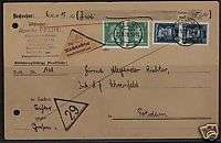 GERMANY 1928   15 RM PAYMENT VOUCHER LETTER MUST SEE  