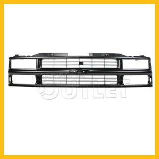 94 99 CHEVY SUBURBAN C/K PICKUP TAHOE BLACK FRONT GRILLE GRILL 