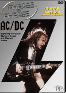 AC/DC DVD   Phrase By Phrase Guitar Method   10 Songs  