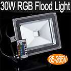 Lot of 4 30W RGB Color Changing Outdoor Remote Control LED Flood Light